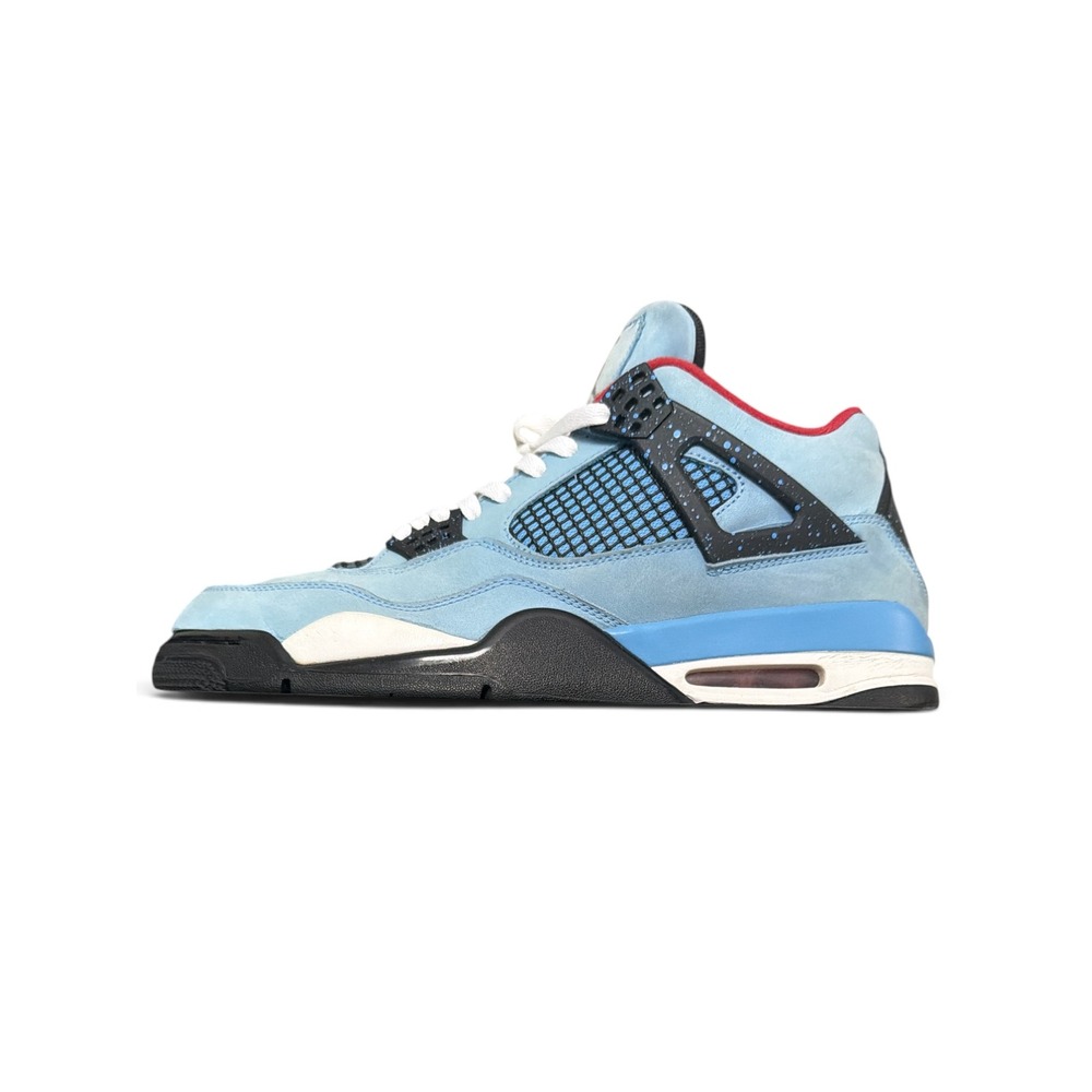 Jordan 4 Retro Travis Scott Cactus Jack University Blue 308497-406 Mens Size 13